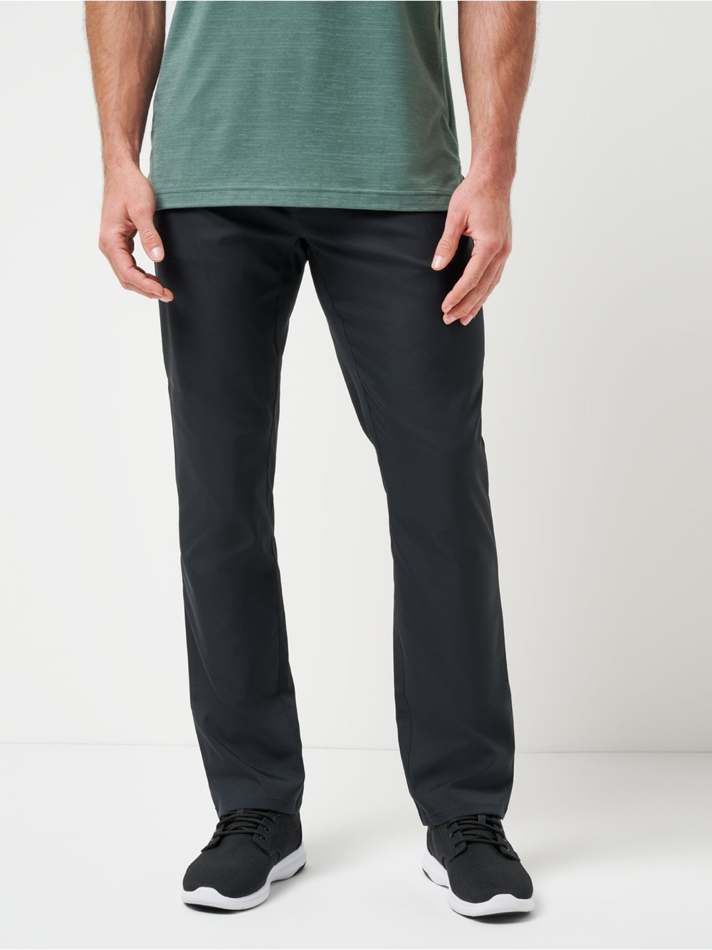 Travis Mathew Open To Close 2.0 Golf Pants 33x32 Black Performance Lightweight